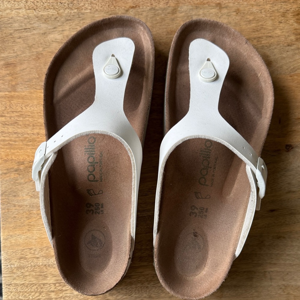 Papillio/Birkenstock White  Women's Sandals
